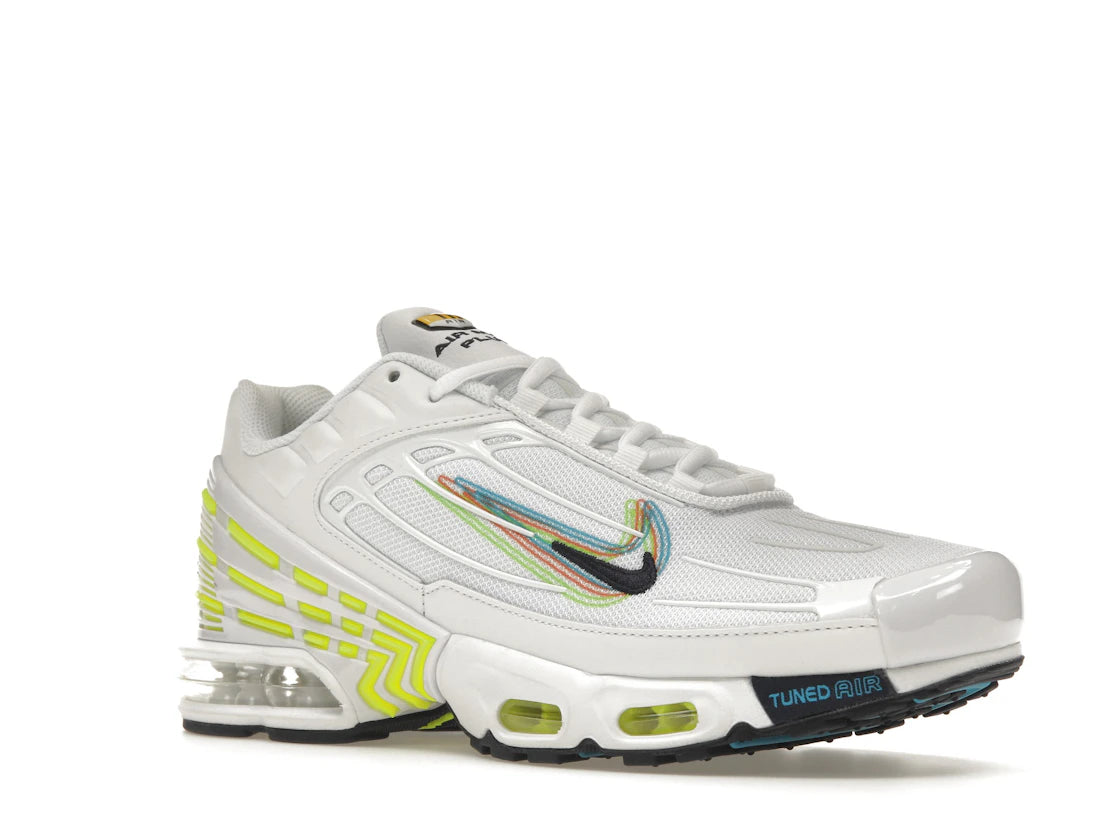 Nike Air Max Plus 3 3D Swoosh White Volt