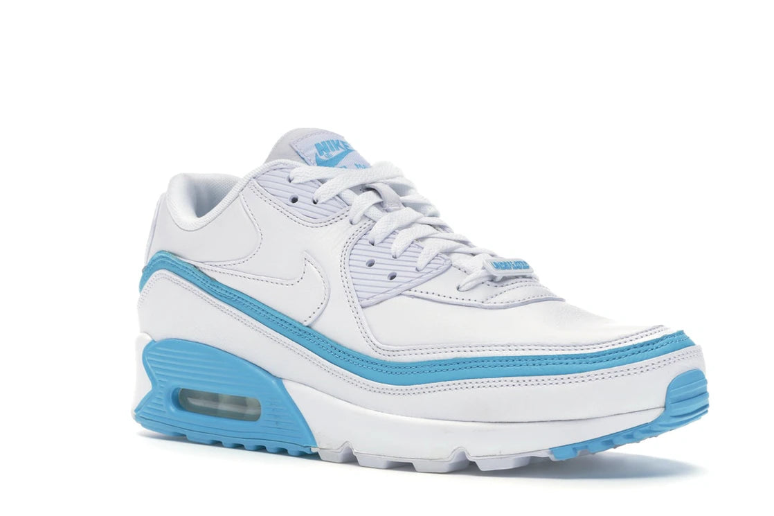 Nike Air Max 90 Undefeated White Blue Fury