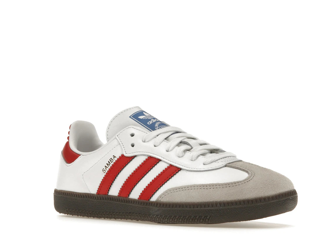 adidas Samba OG White Better Scarlet