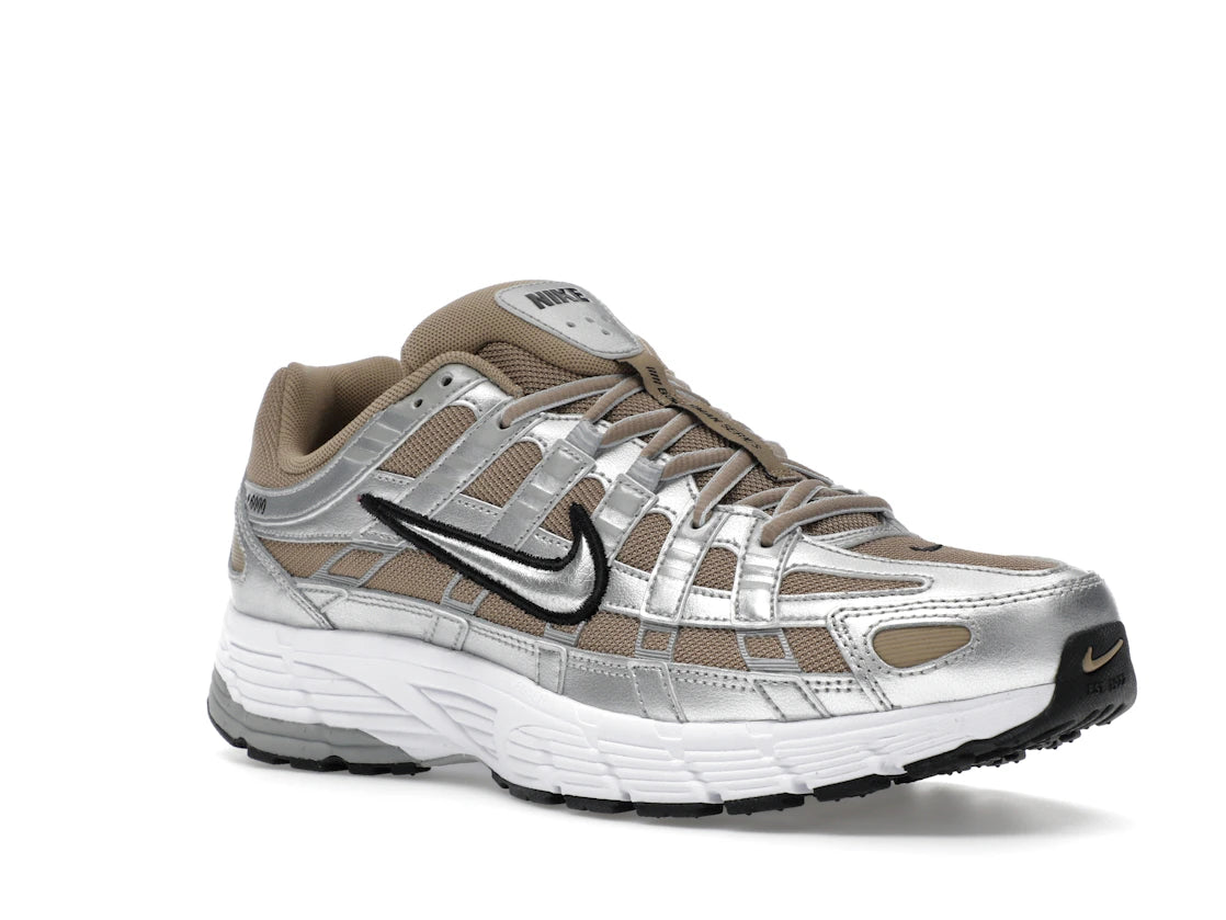 Nike P-6000 Khaki Metallic Silver