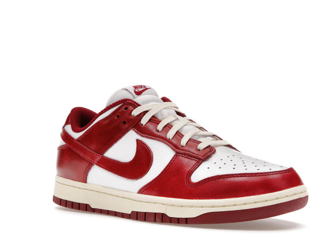 Nike Dunk Low PRM Vintage Team Red