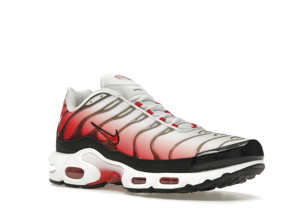 Nike Air Max Plus White Black University Red