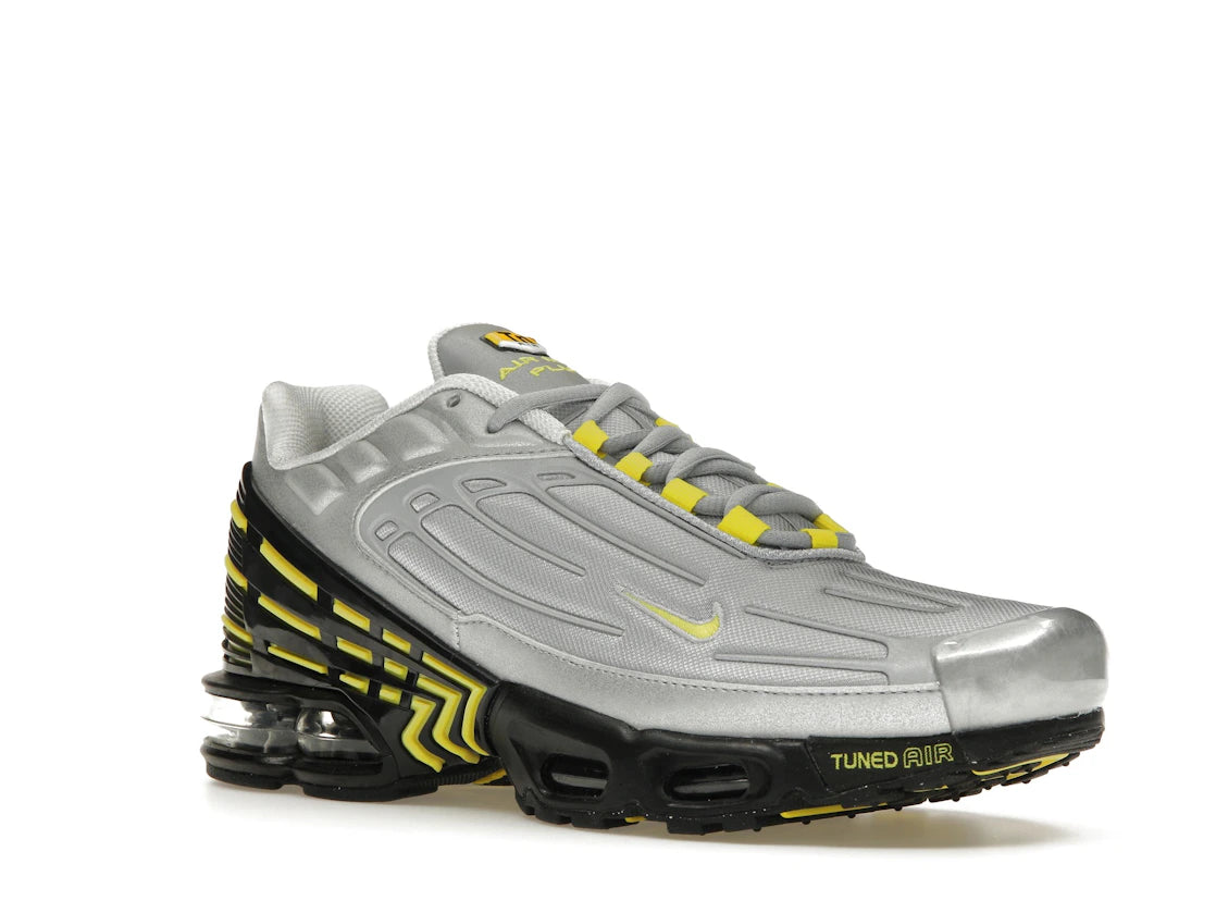 Nike Air Max Plus 3 Metallic Silver Opti Yellow