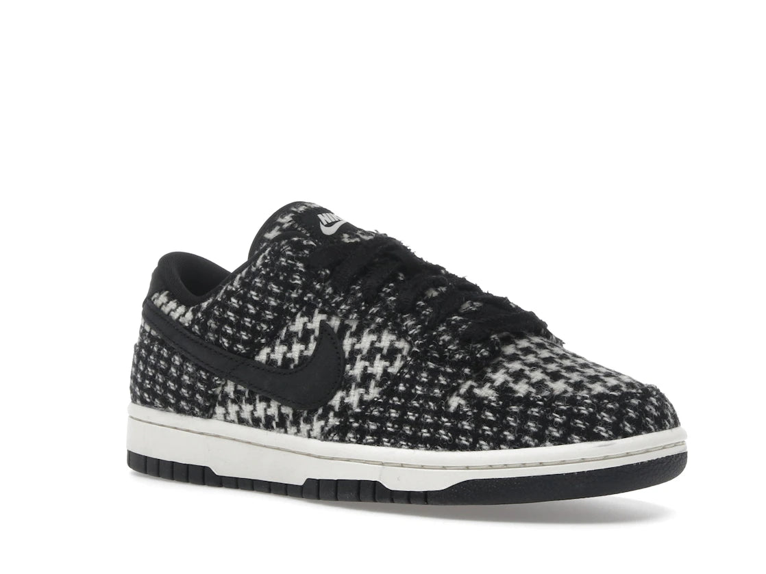 Nike Dunk Low Harris Tweed White Black Multi