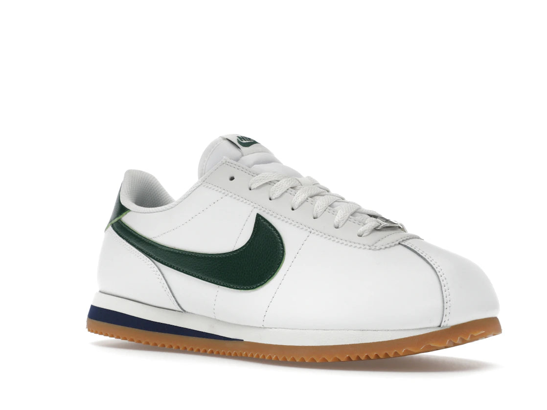 Nike Cortez Leather Summit White Fir Midnight Navy