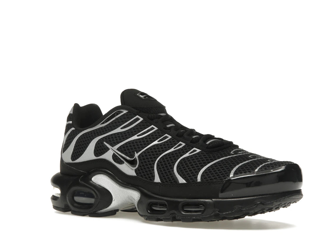Nike Air Max Plus Premium Black Reflective Silver