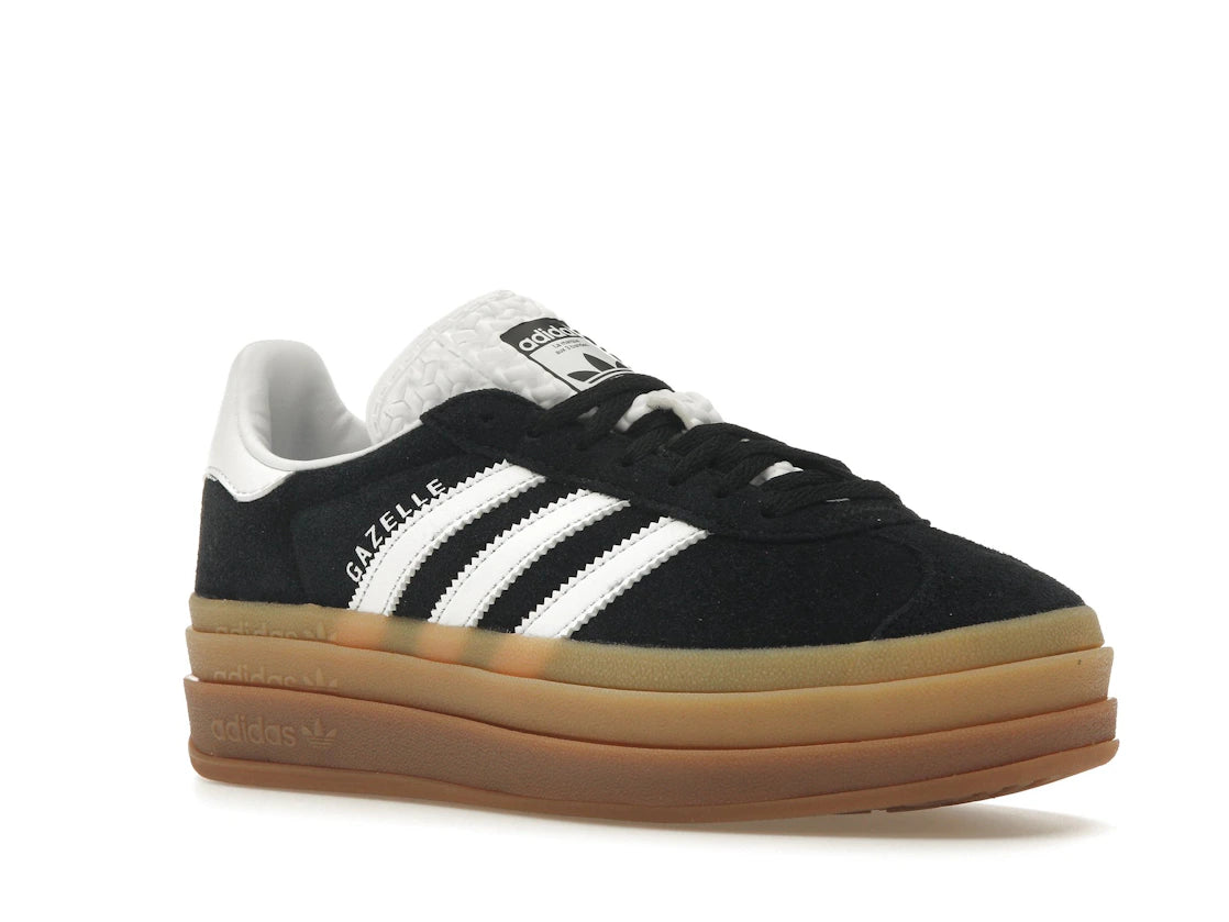 adidas Gazelle Bold Black White Gum