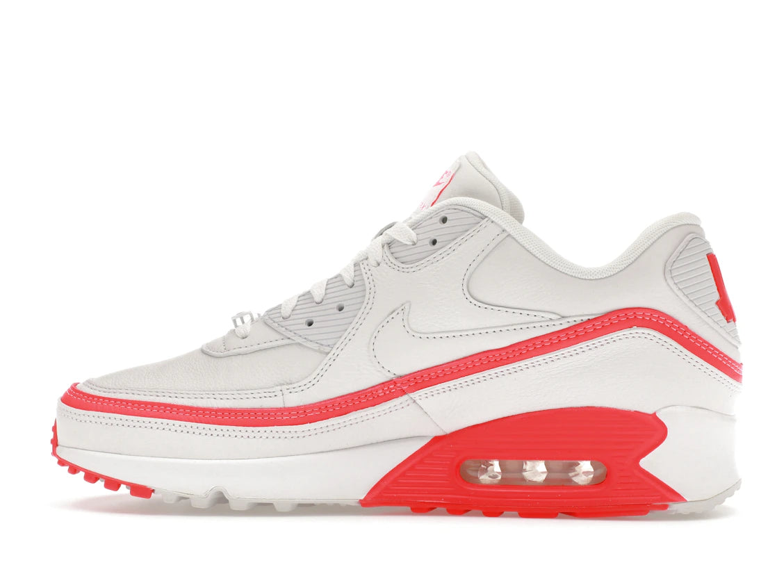 Nike Air Max 90 Undefeated White Solar Red