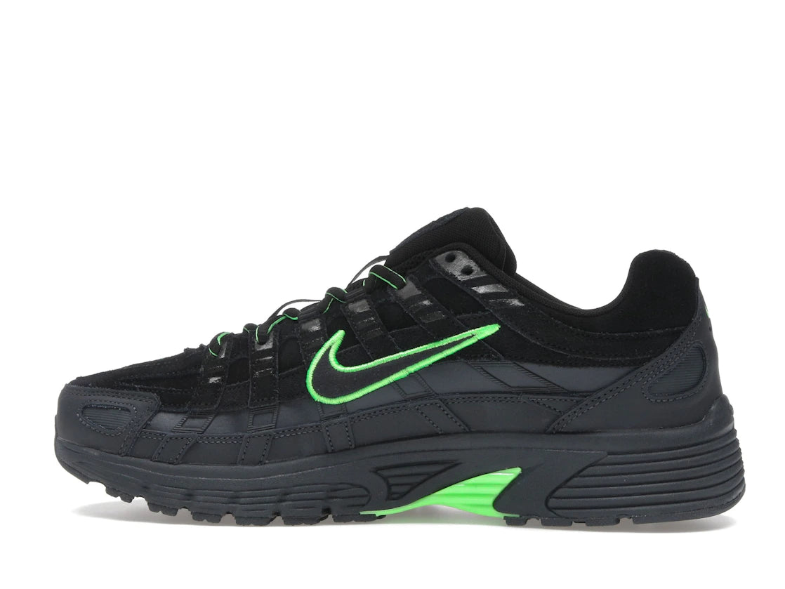 Nike P-6000 PRM Black Green Strike