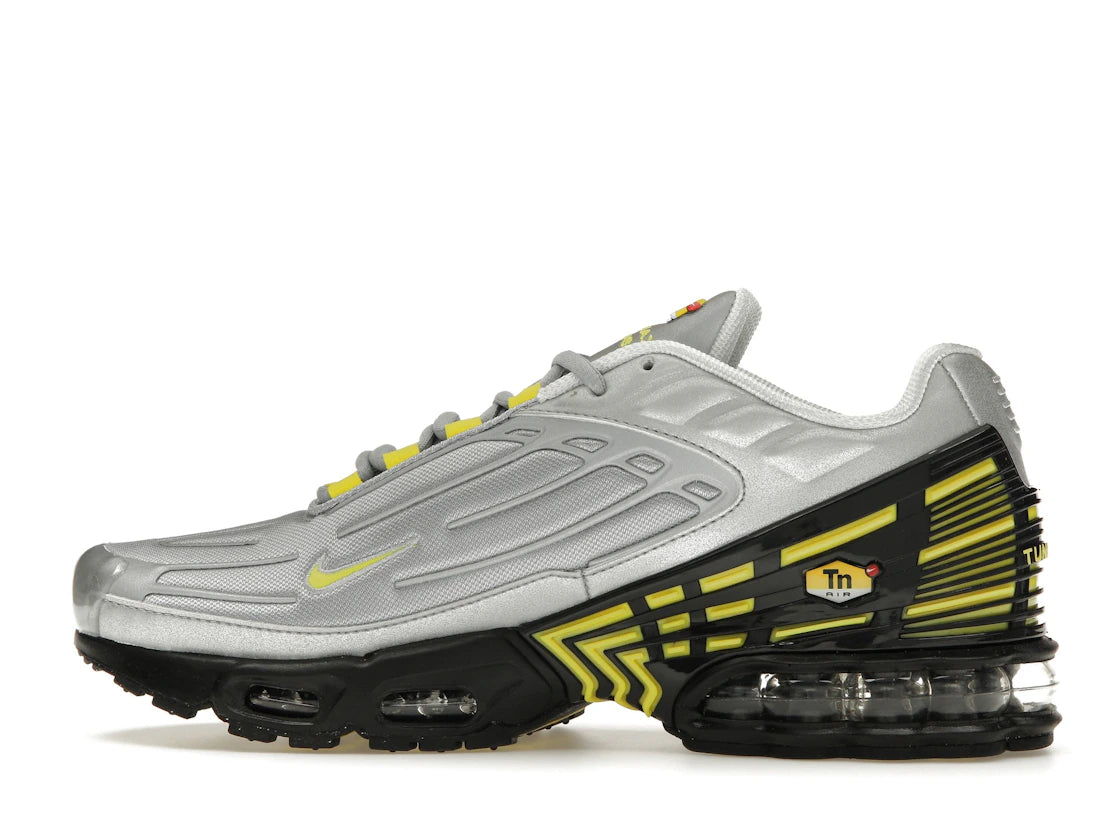 Nike Air Max Plus 3 Metallic Silver Opti Yellow