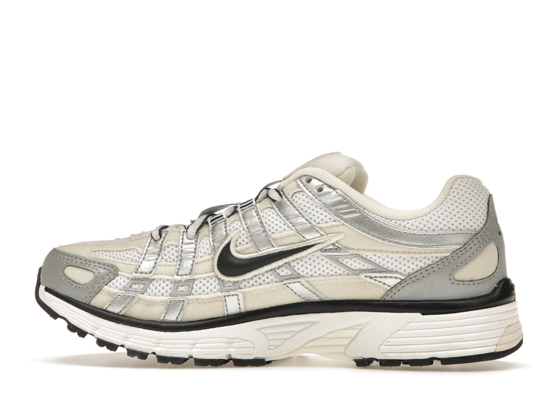 Nike P-6000 Coconut Milk Metallic Silver