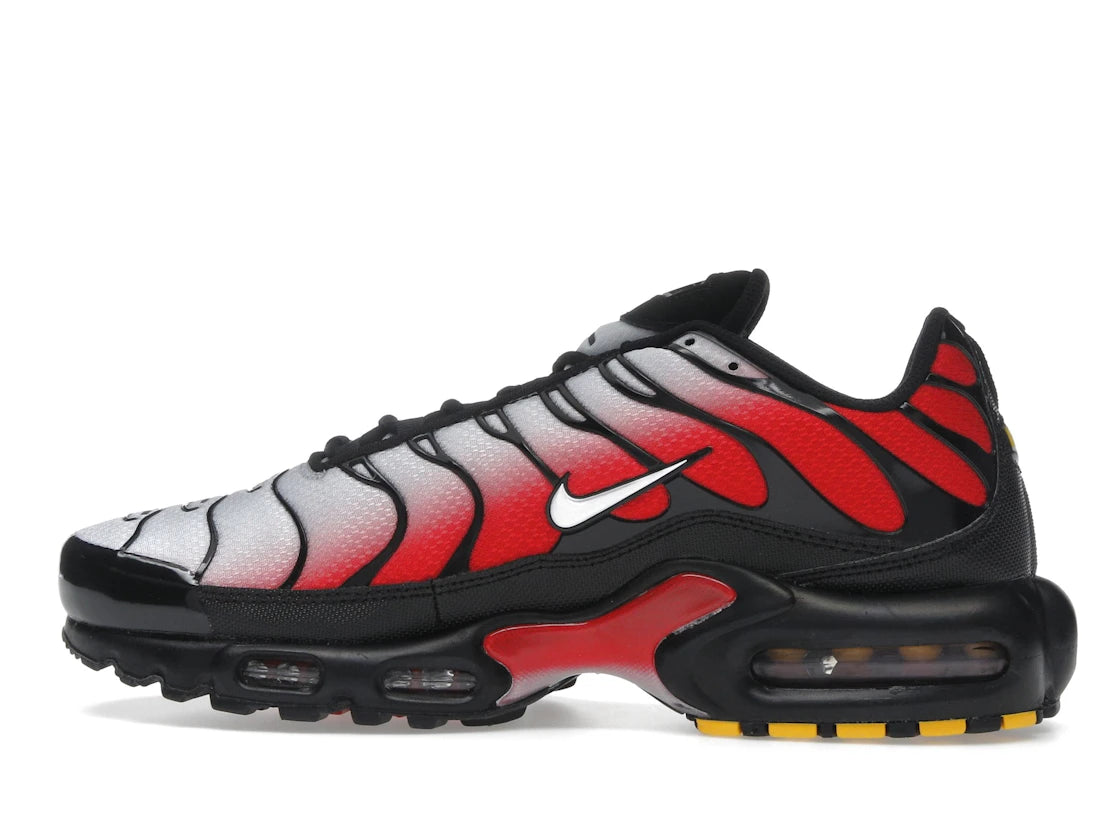 Nike Air Max Plus Pure Platinum University Red Black White