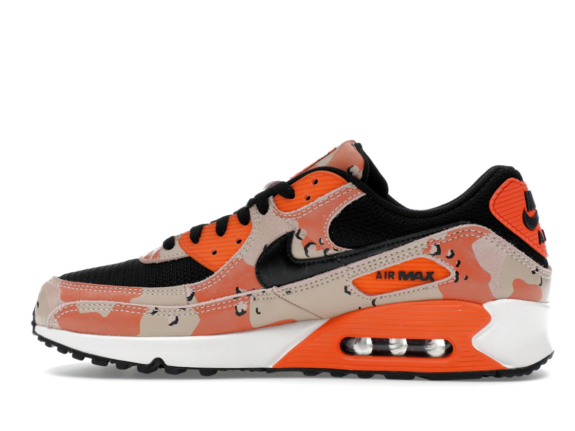 Nike Air Max 90 Premium Bio Beige Safety Orange Camo