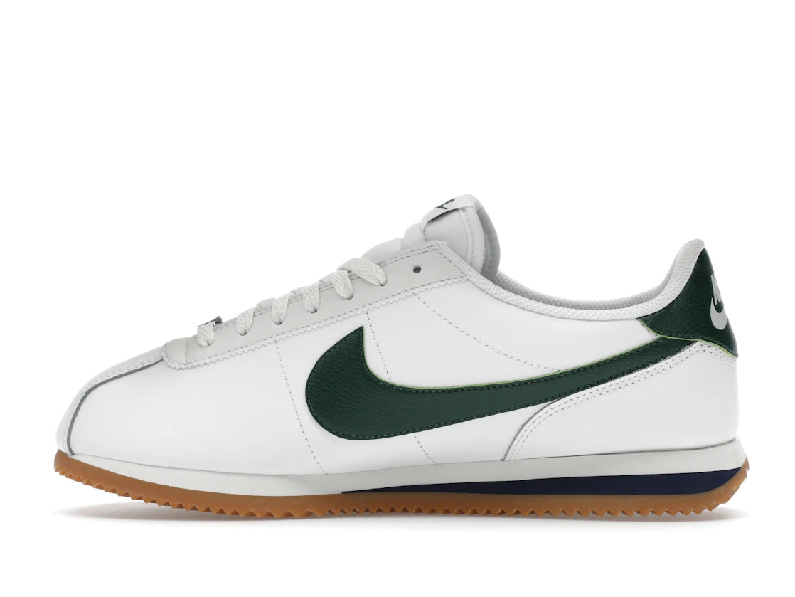 Nike Cortez Leather Summit White Fir Midnight Navy