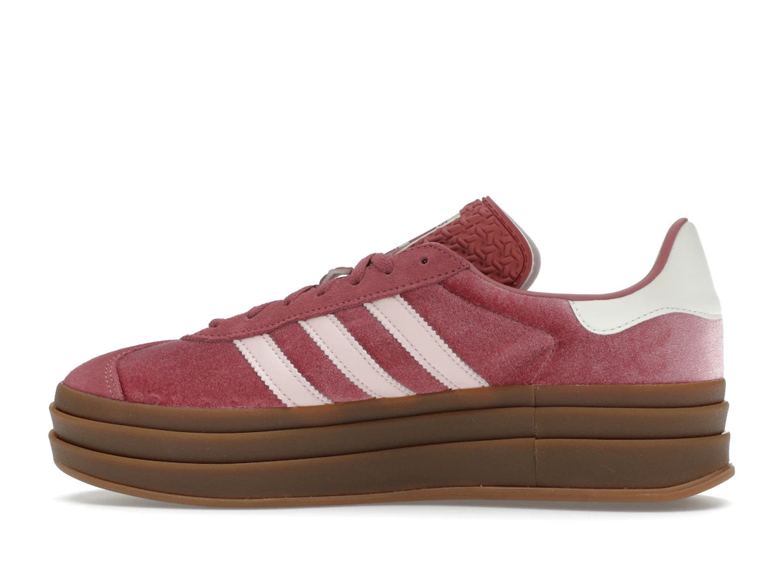 adidas Gazelle Bold Sandy Pink Velvet