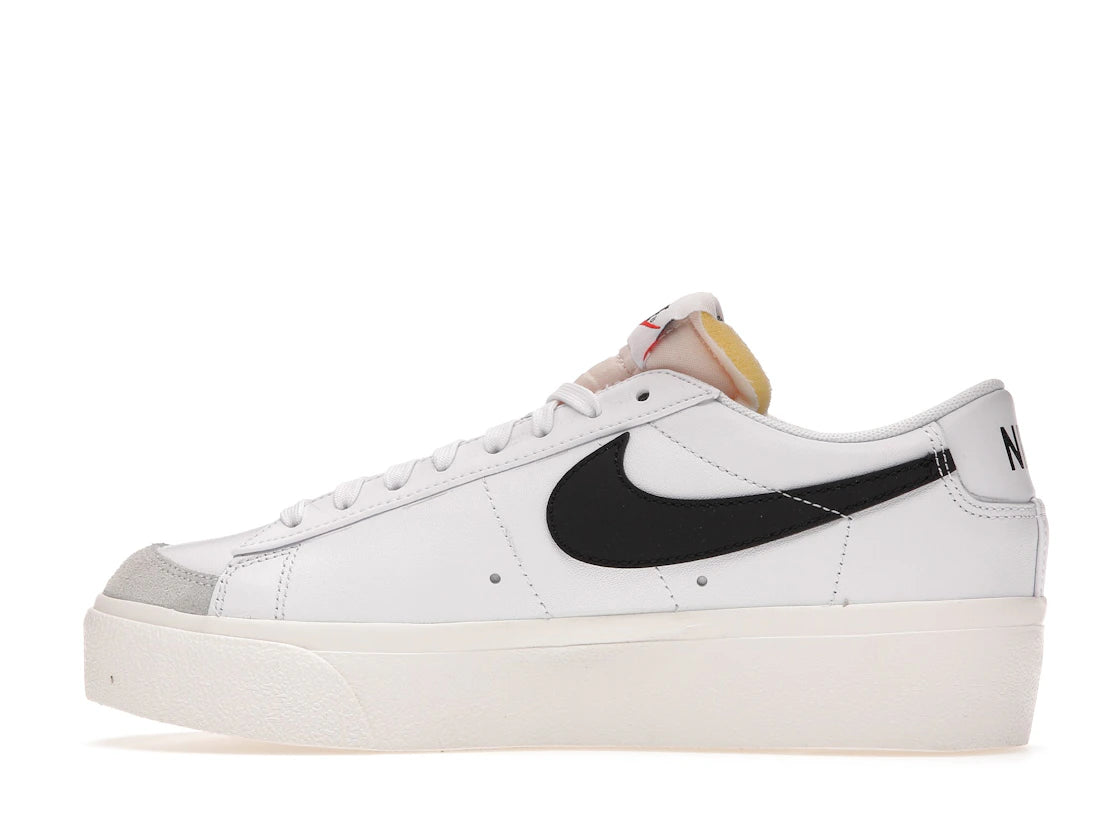 Nike Blazer Low Platform White Black