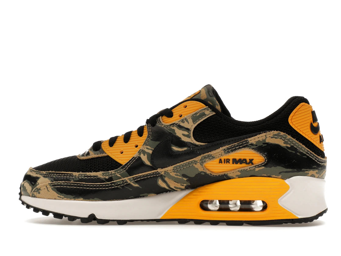 Nike Air Max 90 Premium Black University Gold Camo