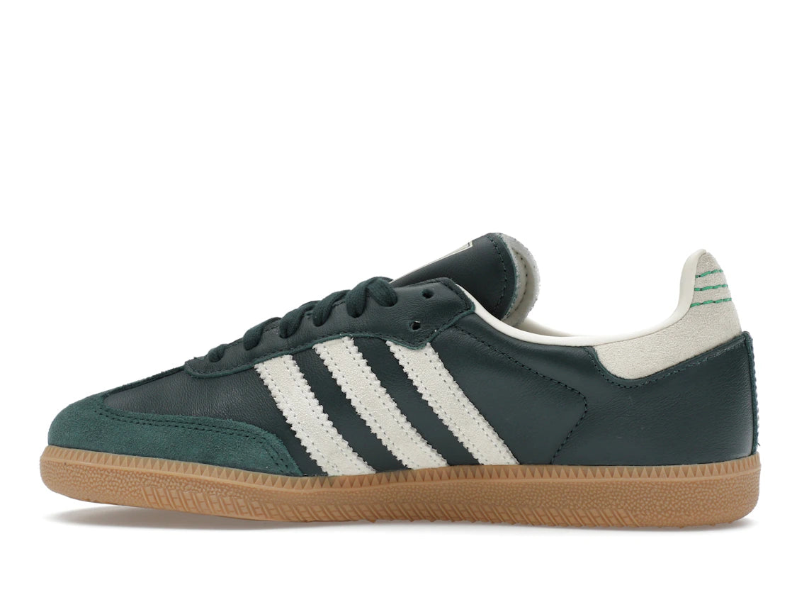adidas Samba OG Shadow Green Cream White Gold Metallic