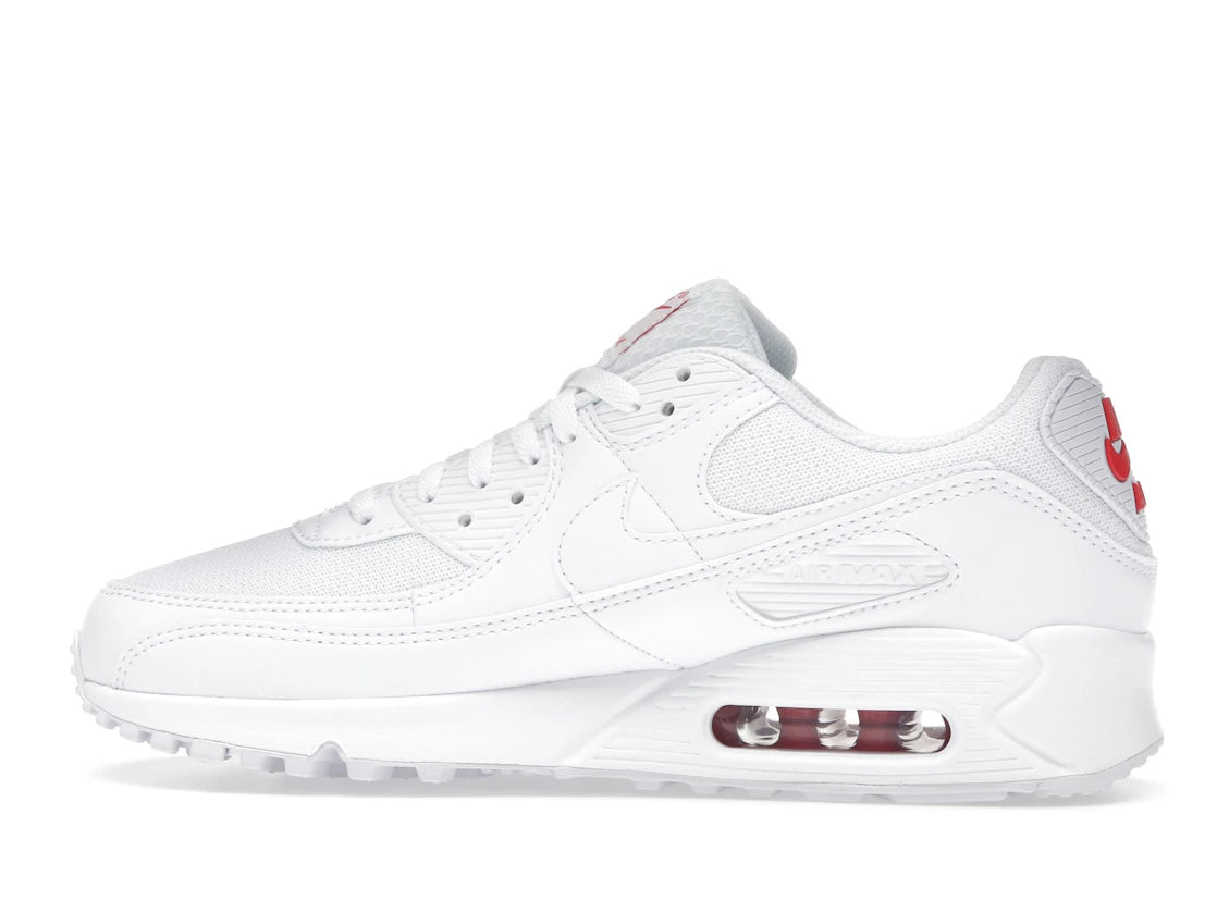 Nike Air Max 90 White Light Crimson