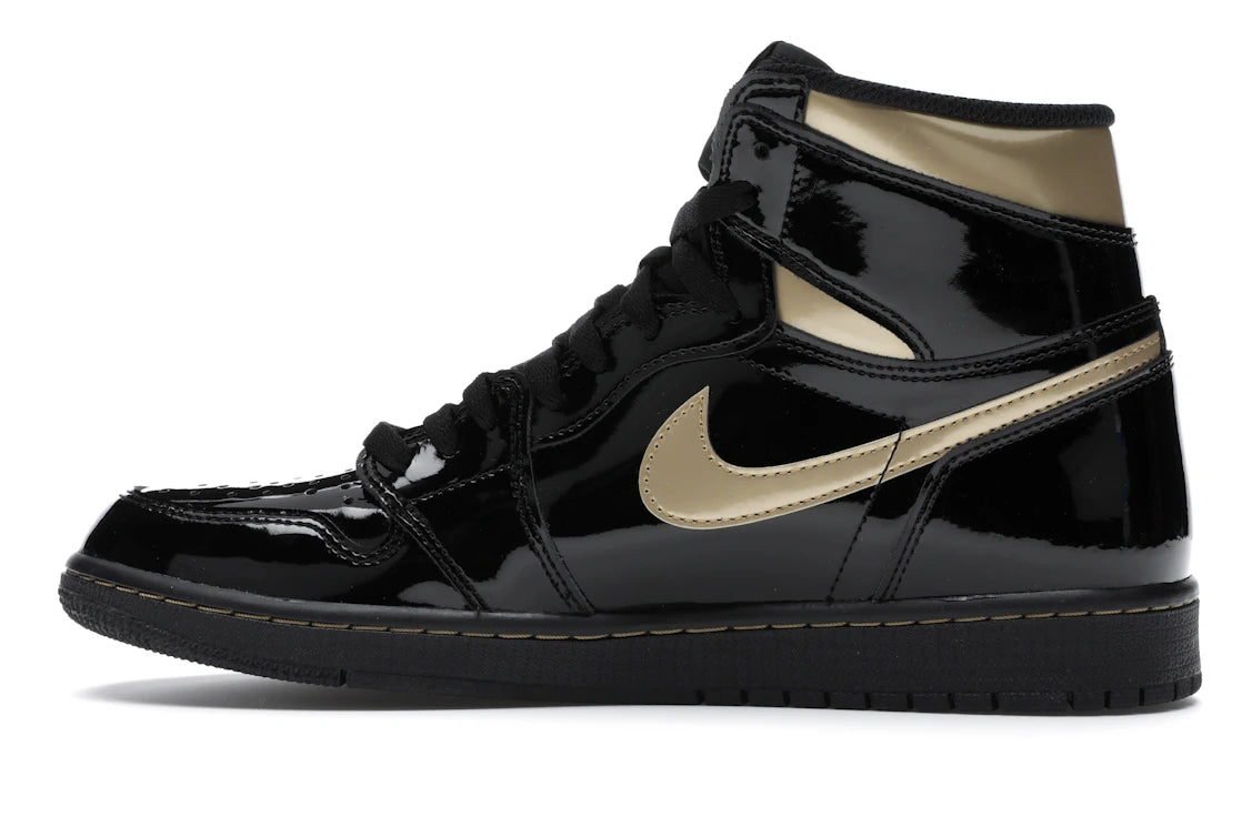 Jordan 1 Retro High Black Metallic Gold