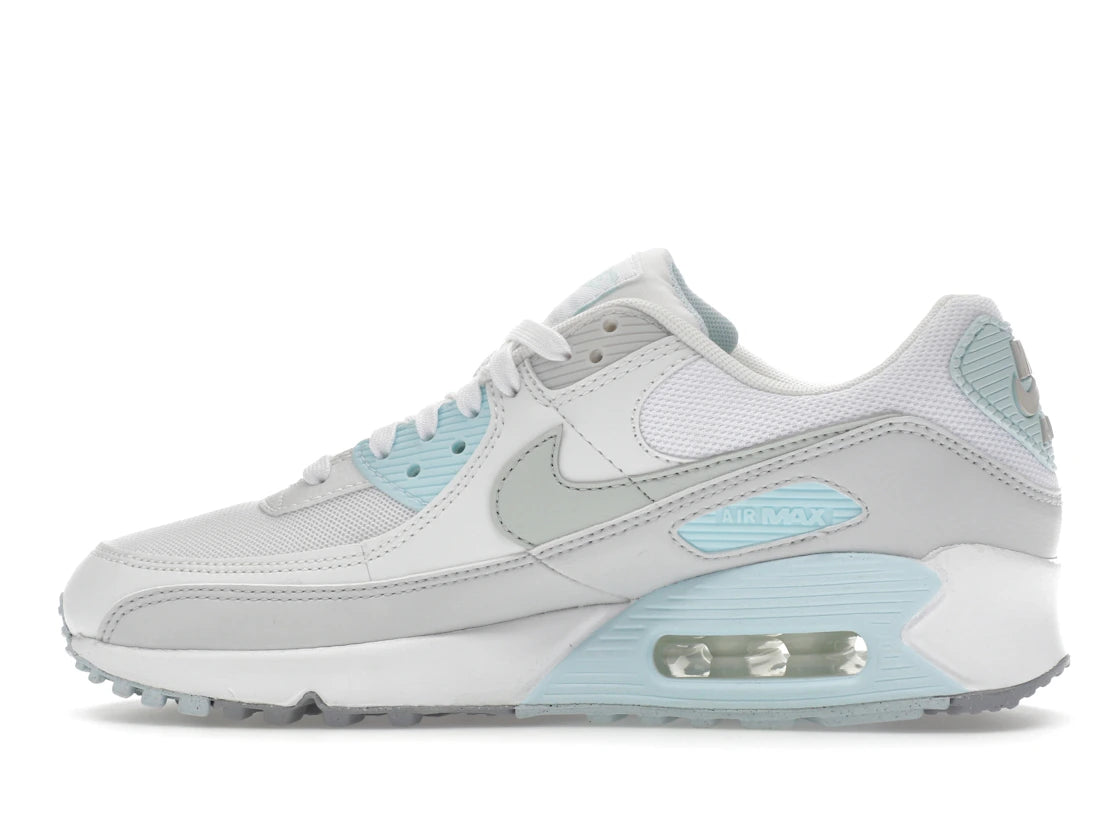 Nike Air Max 90 White Glacier Blue