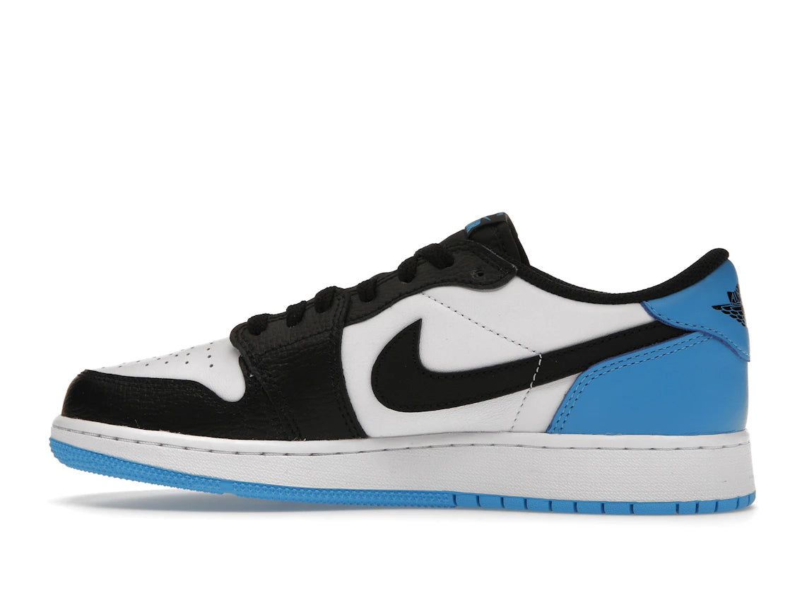 Jordan 1 Retro Low OG Black Dark Powder Blue