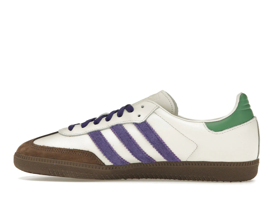 adidas Samba OG Off White Core Purple Green Brown