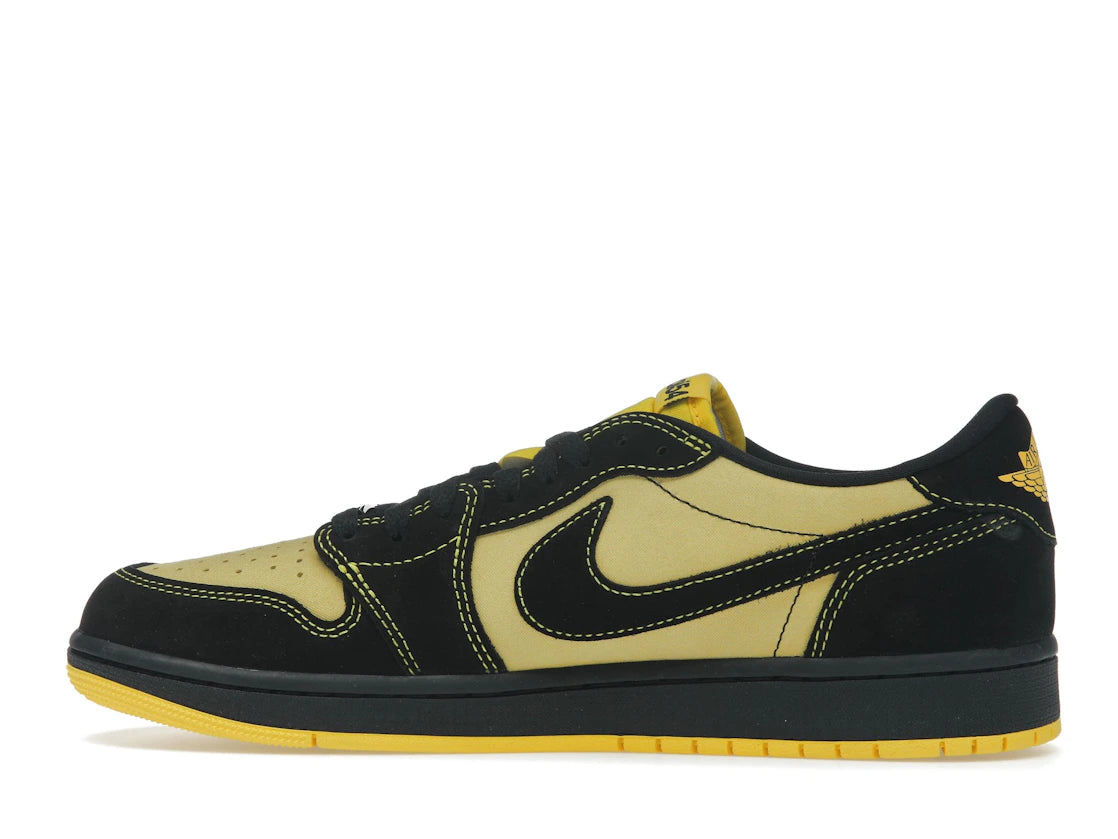 Jordan 1 Retro Low OG Quai 54 Black Tour Yellow Red
