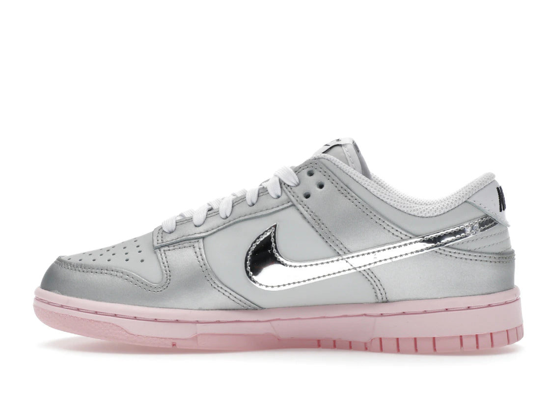 Nike Dunk Low LX Metallic Silver Pink Foam