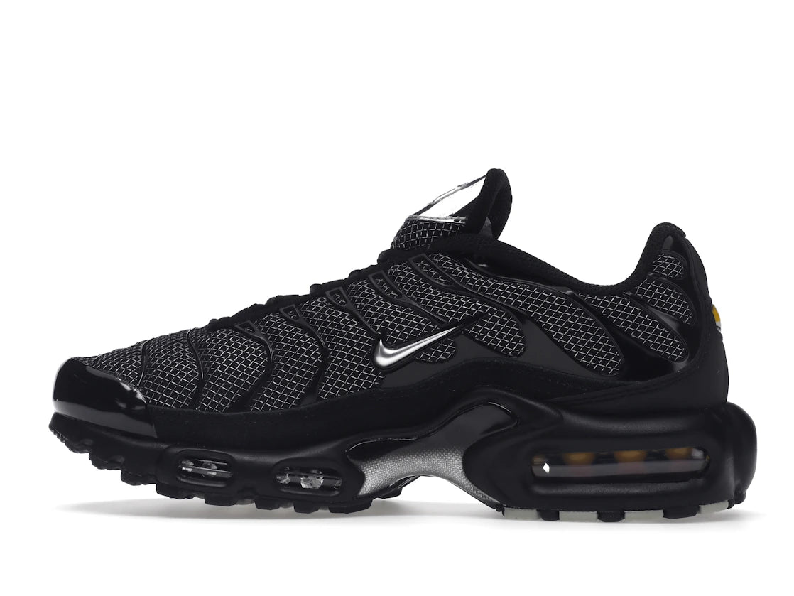 Nike Air Max Plus Black Suede Silver