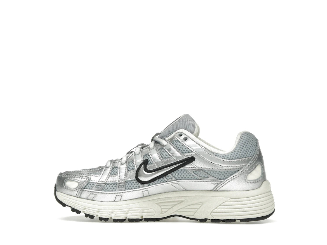 Nike P-6000 Metallic Silver Black