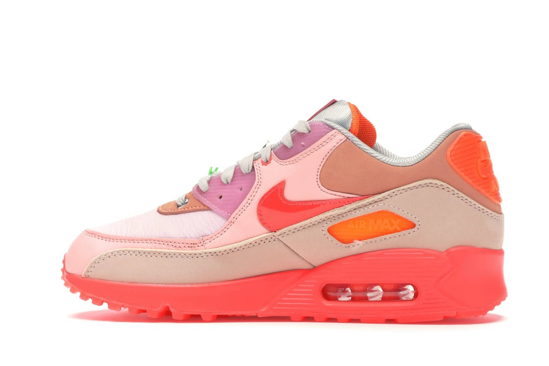 Nike Air Max 90 PRM Platinum Crimson/Bright Purple