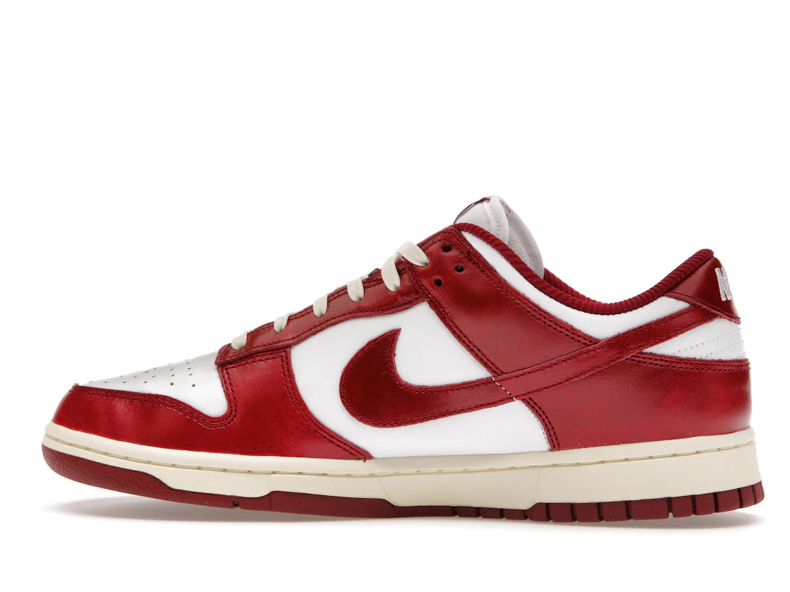 Nike Dunk Low PRM Vintage Team Red